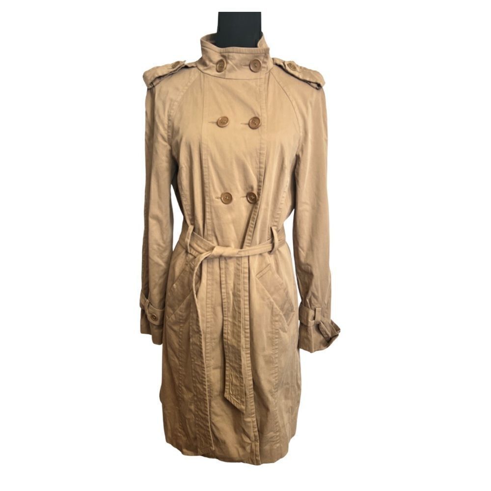 Trina Turk Pea Coat Nude